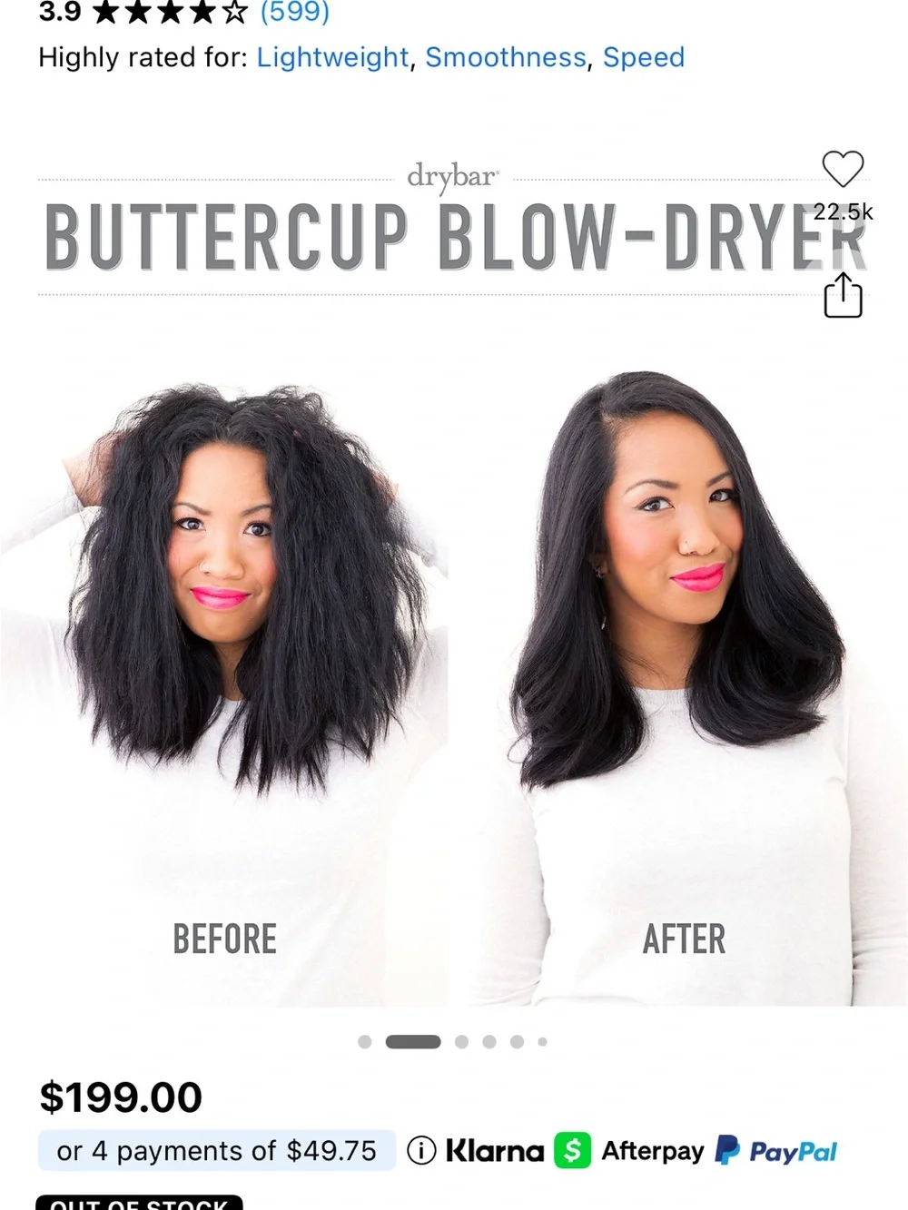 Drybar Buttercup Blow Dryer